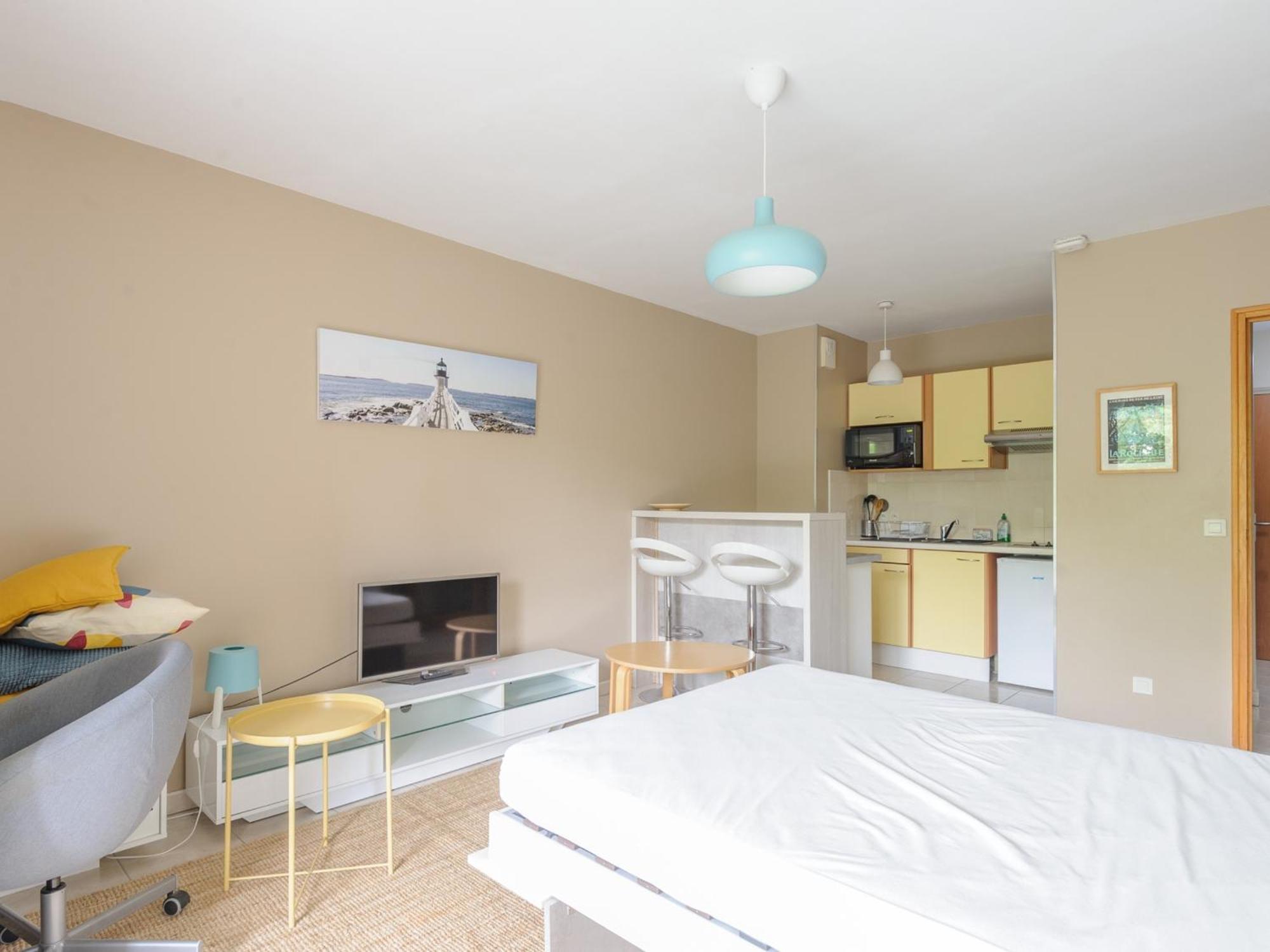Studio Ensoleille Au Bord De Mer Avec Balcon Et Parking, Proche Centre Et Plage - La Rochelle - Fr-1-535-51 Екстер'єр фото